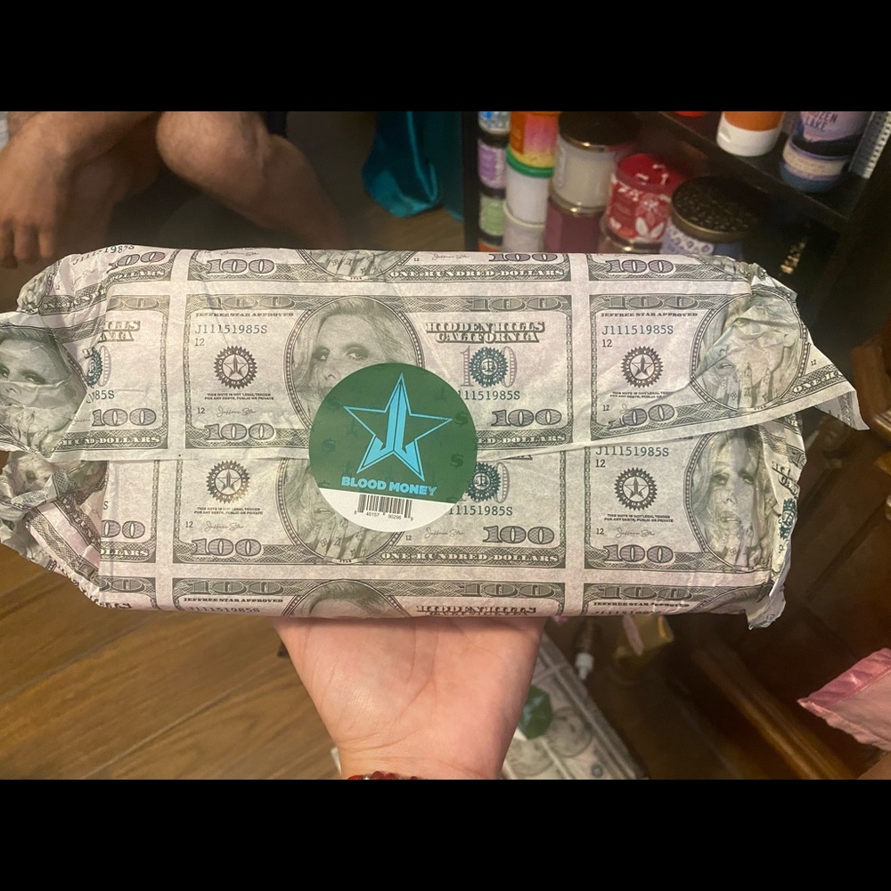 Jeffree star blood money palette